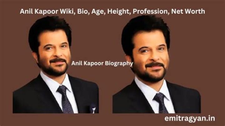 Anil Kapoor Biography, Age, Height, Wife, Net Worth, Family