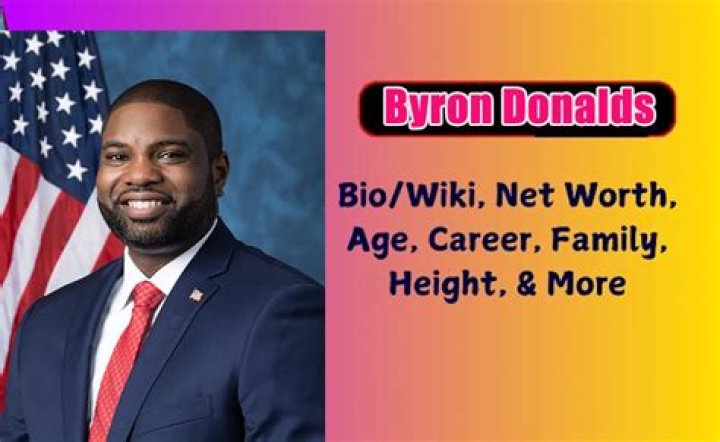 Byron Donalds Biography, Age, Height, Net Worth, Family