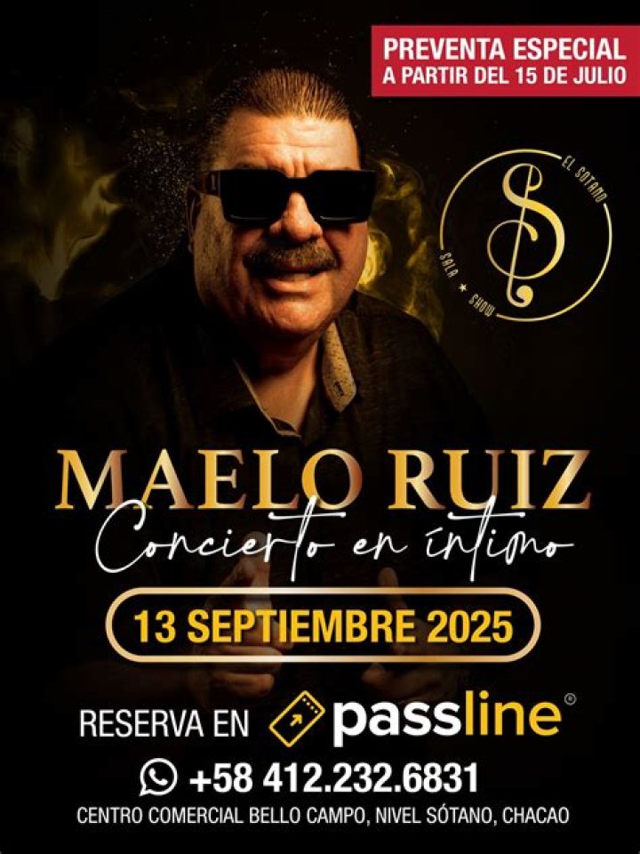 Maelo Ruiz biografía, edad, altura, esposo, net worth, familia