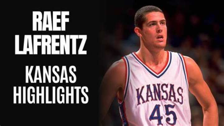 Raef LaFrentz biografía, edad, altura, esposo, net worth, familia