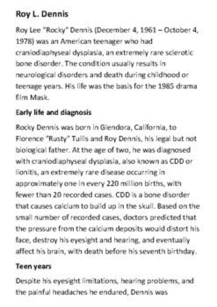 Roy L. Dennis Biography, Age, Height, Wife, Net Worth, Family