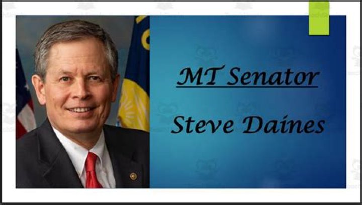 Steve Daines Biography, Age, Height, Wife, Net Worth, Family