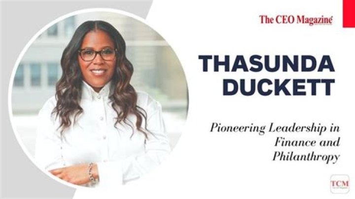 Thasunda Duckett biografía, edad, altura, esposa, net worth, familia