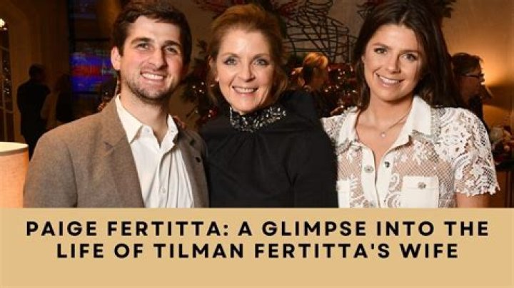 Tilman Fertitta Biography, Age, Height, Wife, Net Worth, Family